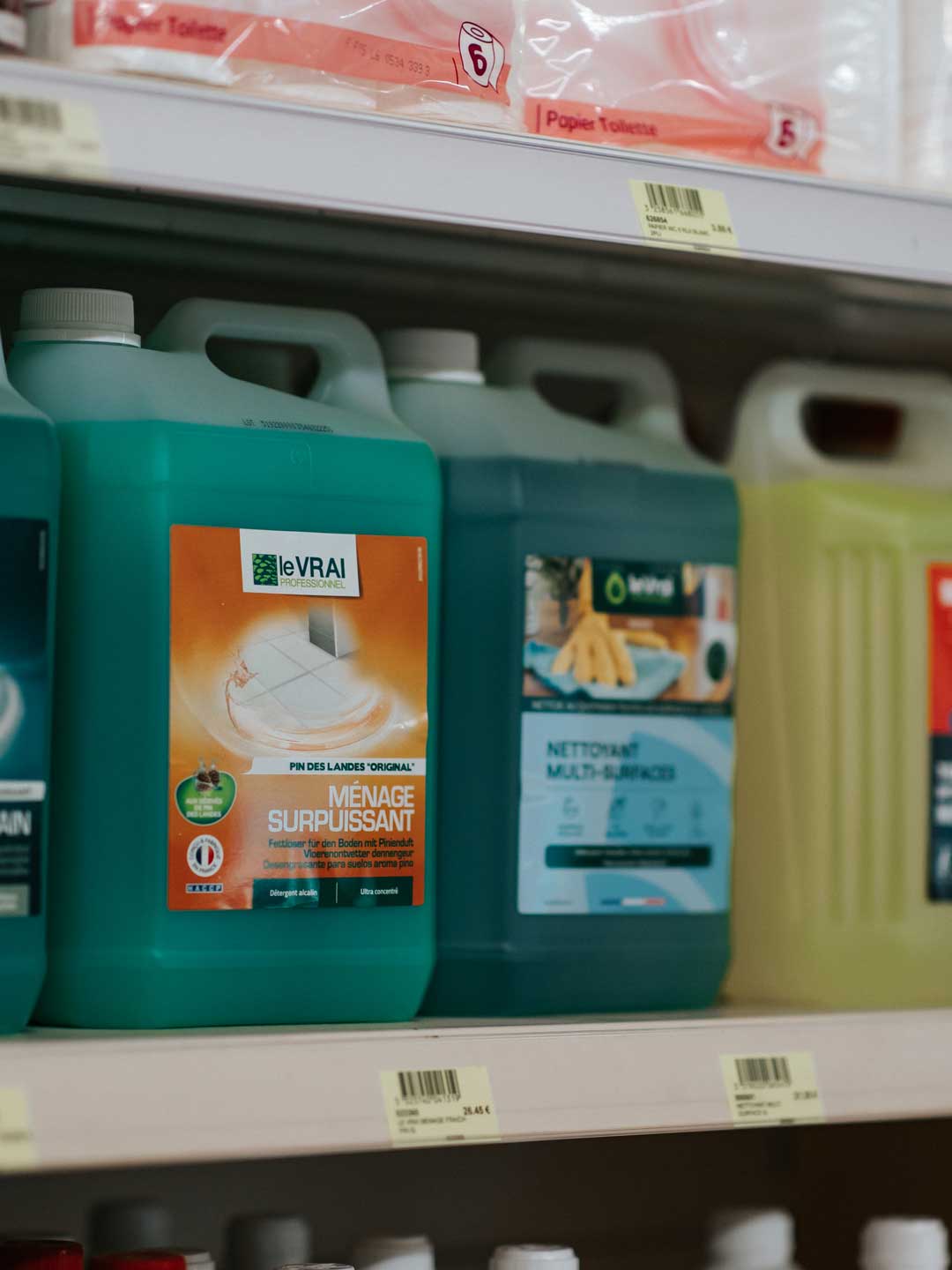 Vente de produits d'entretien dans le Chablais